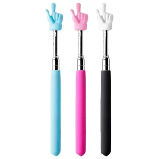 Mini Retractable Hand Pointing Stick Teaching Hand Pointer Finger Pointers Classroom Pointer Teleskop Teachers Pointer Classroom Pointers Telescopic Teachers Pointers Mini Teaching Hand Pointers