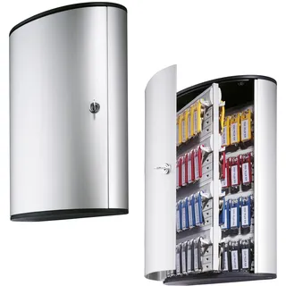 Durable Schlüsselkasten Key Box 72 30,2 x 40 x 11,8 cm Silber