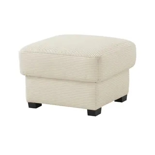 bobb Hocker mit Boxspringpolsterung Lisa de Luxe ¦ creme ¦ Maße (cm): B: 61 H: 47 T: 61