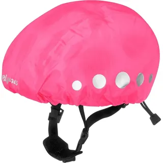 Playshoes Unisex Kinder Regenschutz Für Fahrradhelme Wasserdichter Regenüberzug Helm-Überzug, Rosa, S EU - Rosa