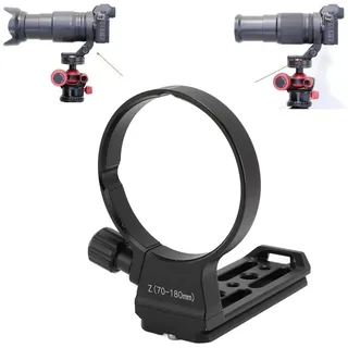 Kamera-Objektivkragen Stativ-Mount-Ringanpassung für Z 24 Bis 200 Mm 1: 4-6.3 VR, Stützklammerhalter Eingebaut in 80 Mm Schnellveröffentlichungsplatte, Stativ-Mount-Ringkragen