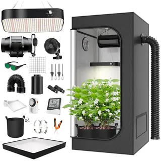 Mars Hydro Growbox Komplettset 80 x 80 x 160 cm