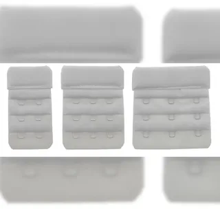 BH-Verlängerungen 3er Set weiß – Optimaler Tragekomfort, flexible Größen 32mm, 45mm, 57mm