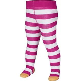 Playshoes Strumpfhose Blockringel pink in Pink/weiß | Gr.: 110/116