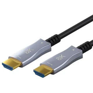 goobay HDMI-Kabel 65558 HDMI Typ A (Standard) 80 m Schwarz/Grau