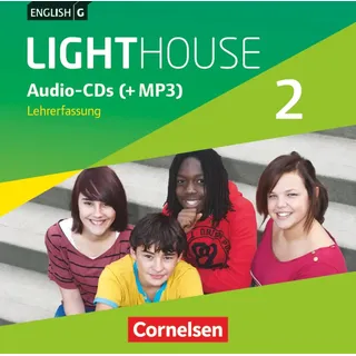 Cornelsen Verlag English G Lighthouse - Allgemeine Ausgabe - Band 2: 6. Schuljahr: Audio-CDs (Vollfassung) - Audio-Dateien auch als MP3