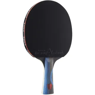 JOOLA Infinity Edge Tischtennisschläger mit Pro Carbon-Technologie, schwarzes Gummi auf beiden Seiten, Wettkampfbereitschaft, Tischtennisschläger für fortgeschrittenes Training, entwickelt für