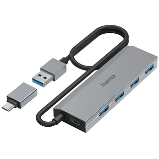 Hama USB-Hub 4 Ports,