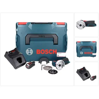 Bosch GWS 12V-76 Professional inkl. 1 x 3,0 Ah Akku + L-Boxx + Ladegerät