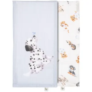 Wrendale Designs - Little Paws' Dog Musselin-Geschenkset