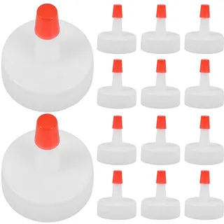 Cabilock Ersatz-flaschenverschlüsse 50 Stück Verschlusskappen Für Quetschflaschen