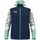 Kapuzenjacke Marine/Weiß/Minze 152