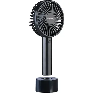 Pearl 2in1-Hand- & Tisch-Ventilator, Akku- & USB-Betrieb, 3-stufig, Ø 95 mm