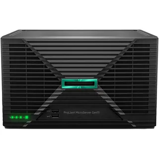 HP HPE ProLiant MicroServer Gen11 P74439-425 Intel Pentium Gold G7400 2c 16GB-U 4LFF-NHP 1TB HDD 180W Ext PS EMEA...