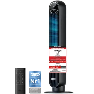 DREO Nomad One 10 cm Turmventilator Schwarz
