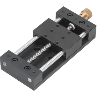 Lineartisch-Aktuator, Manueller Lineartisch, 600 Mm Schiebetisch, Lineare Schienenführung, Aluminiumlegierungs-Gleittisch mit Lineal und Basis, Manuelle