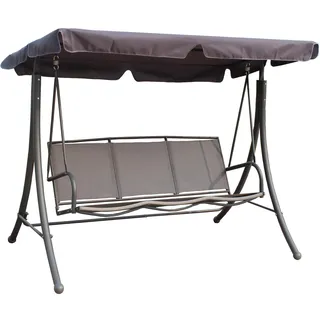 Garden Pleasure Anna grau 3-Sitzer