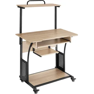 Tectake Schreibtisch Fife Eiche