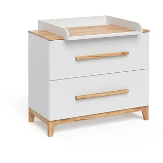 VitaliSpa Wickelkommode Malia, 108 x 98 cm mit 2 Schubladen