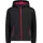 KID G JACKET FIX HOOD Antracite-Carminio 128