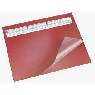 Läufer Schreibunterlage Durella DS 52 x 65cm rot