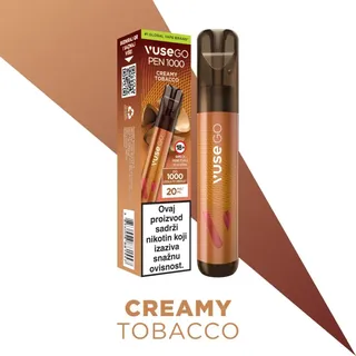 VUSE GO Creamy Tobacco 1000  puffs /  2 % nicotine - 1  single unit