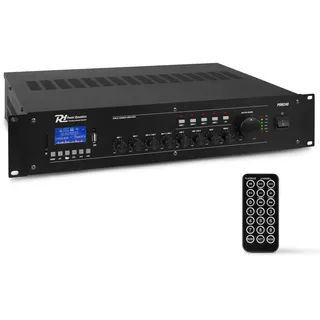 Power Dynamics PRM240 100V 6-CH Mixer-Verstärker 4-Zonen 240W