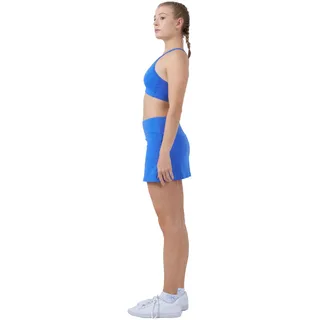 Sportkind Mädchen & Damen Tennis, Hockey, Golf, Padel, Basic Skort, Rock mit Innenhose, atmungsaktiv, UV-Schutz - S