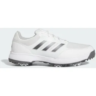 adidas Tech Response 3.0 Wide Golfschuh Cloud White / Dark Silver Metallic / Silver Metallic 42    