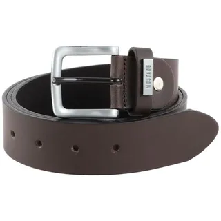Mustang Herrengürtel Leder 3,5 cm Braun 90
