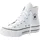 Platform Leather High Top white/black/white 39