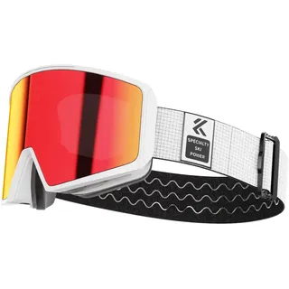 KAPVOE Skibrille Snowboard Brille für Brillenträger Herren Damen Jugend Schneebrille UV400 Schutz Ski Goggles mit Magnet-Wechselsystem Kompatibler Helm Anti Fog Ski brille für Skifahren K719