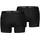 Everyday Basic Boxershorts Schwarz/Phantom M 2er