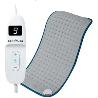 Cecotec Elektrische Heizkissen HeatConfort 6000 ThermalPad. Heizkissen 30x60 cm, ideal zur Linderung von Rücken-, Nacken- und Schulterschmerzen, mit Temperatureinstellung und weichem Material