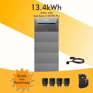 2,68 kWh inkl. 4 St. Erweiterungsakkus + Smarter Zähler