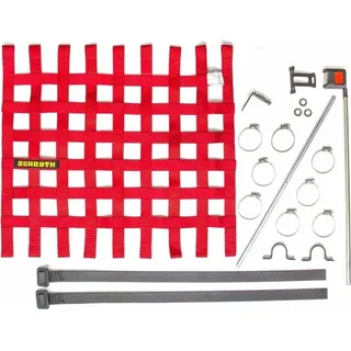 Schroth Fensternetze 09545-2 Rechts 52.5cm 46.7cm - Rot