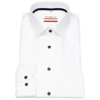 Marvelis Modern Fit Hemd Langarm New Kent Kragen Feintwill hellblau - 40
