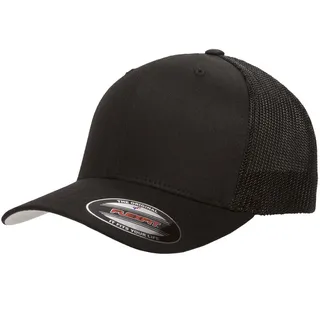 Flexfit Mesh Trucker Cap schwarz S/M