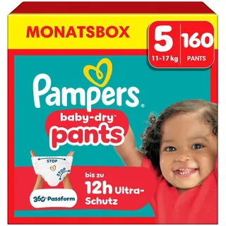 Pampers Baby-Dry Pants Gr. 5 (11-17 kg) 160 St.
