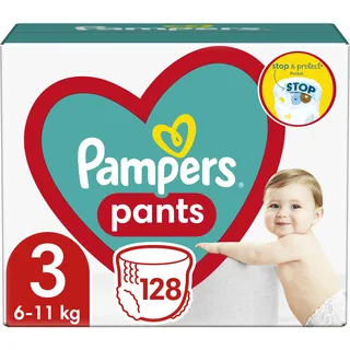 Pampers Pants Gr. 3 (6-10 kg) 128 St.