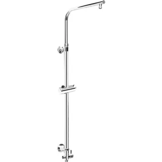 CORNAT Steigrohr eckig chrom