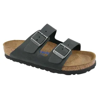 Birkenstock Arizona Weichbettung Naturleder geölt schwarz 46