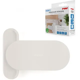 Reer Elektrogeräte-Sicherung, Kinder-Sicherung für Kühlschrank, Mikrowelle, Schiebetüren vom schwäbischen Kindersicherheits-Experten