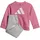 Essentials Jogginganzug Pink/Weiß 80