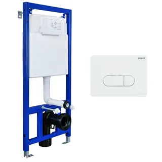 Belvit Trockenbau Vorwandelement Montageelement Für Wand-WC mit Betätigungsplatte