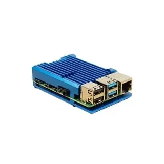 ODS-721 für Raspberry Pi 4B, Gehäuse - blau, für Raspberry Pi 4 Modell B