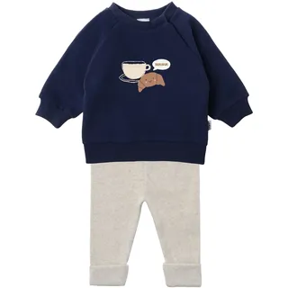 LILIPUT Croissant Bonjour beige / blau 98/104,