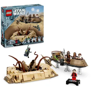 LEGO Star Wars Skiff del Deserto e Fossa del Sarlacc, Modellino di Astronave Gio