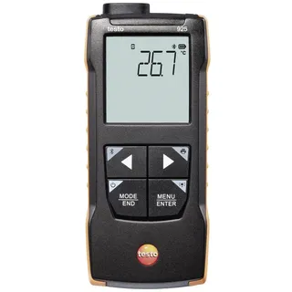 TESTO 925 Temperatur-Messgerät -50 - +1000°C Fühler-Typ K