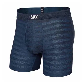 SAXX Underwear Hot Fly Boxershorts - Dark Denim Heather - S